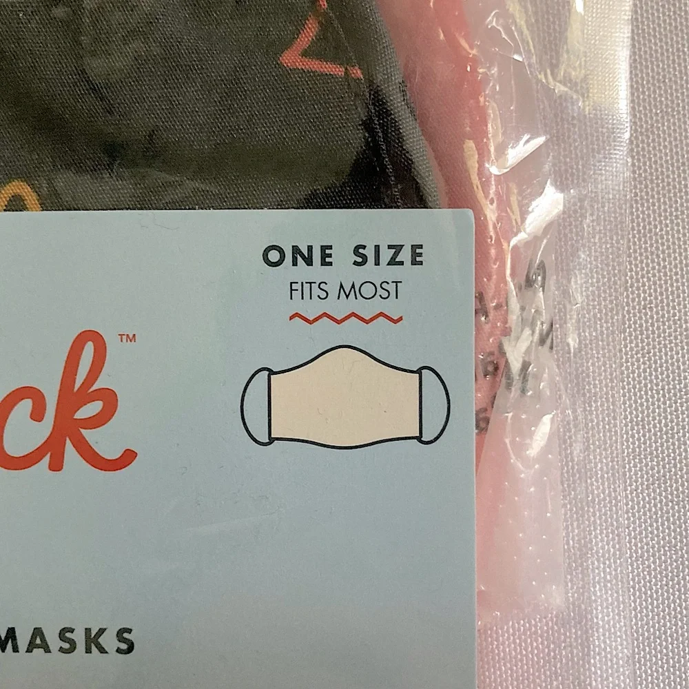 ⭐️ Cat & Jack 100% Cotton Kids Reusable Face Masks 2 Pack